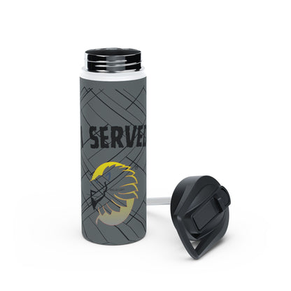 Stainless Steel Water Bottle, Standard Lid - I Served