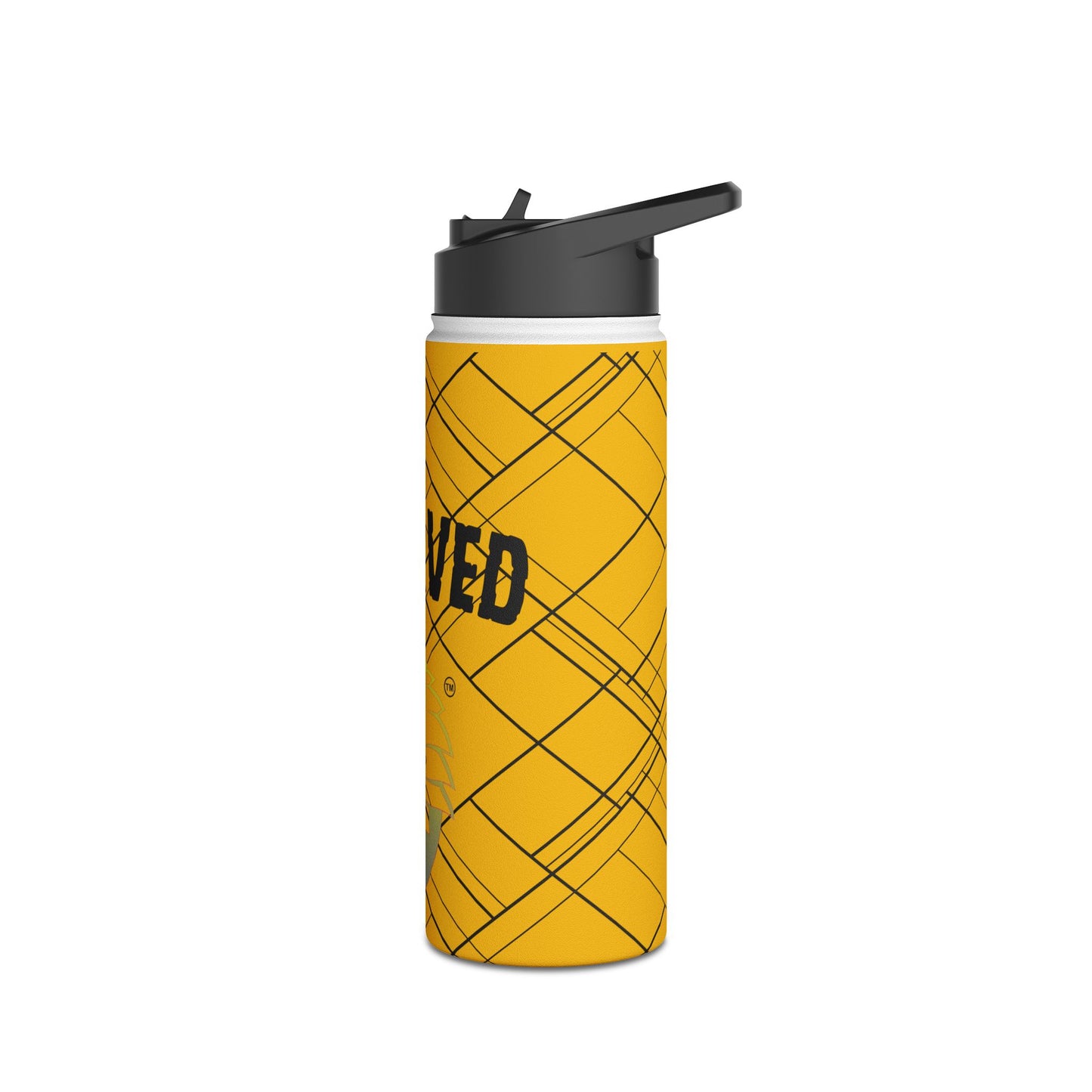 Stainless Steel Water Bottle, Standard Lid - I Served