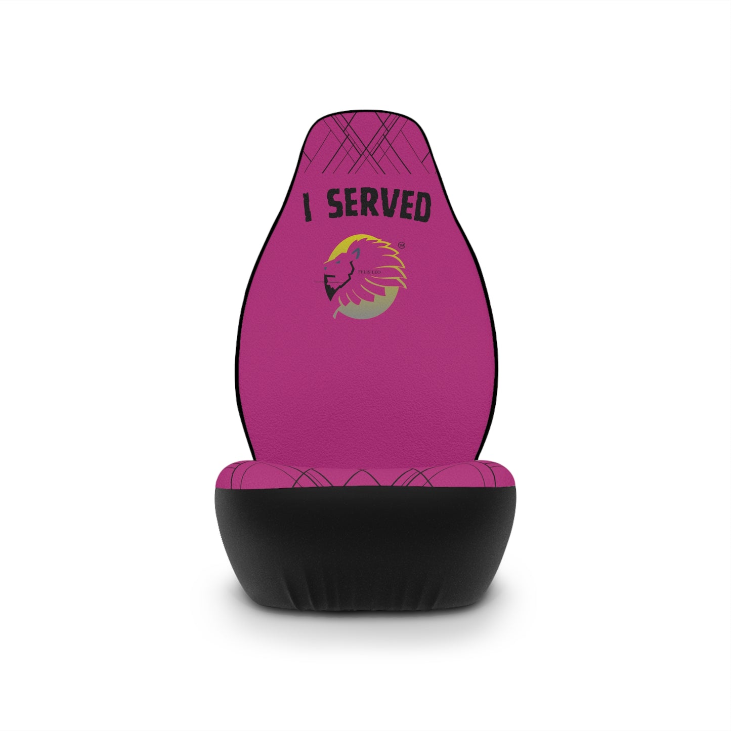 Car Seat Covers - I served, pink