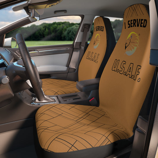 Car Seat Covers - I Served USAF