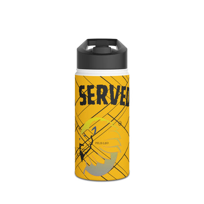 Stainless Steel Water Bottle, Standard Lid - I Served