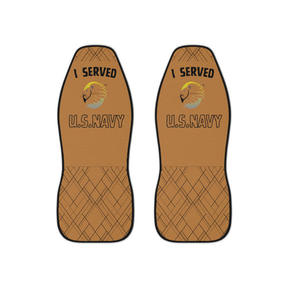 Car Seat Covers- I Served USNAVY