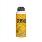 Stainless Steel Water Bottle, Standard Lid - I Served