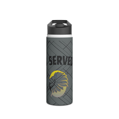 Stainless Steel Water Bottle, Standard Lid - I Served