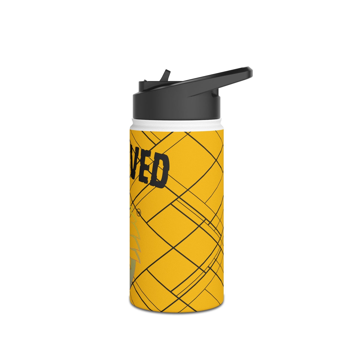 Stainless Steel Water Bottle, Standard Lid - I Served