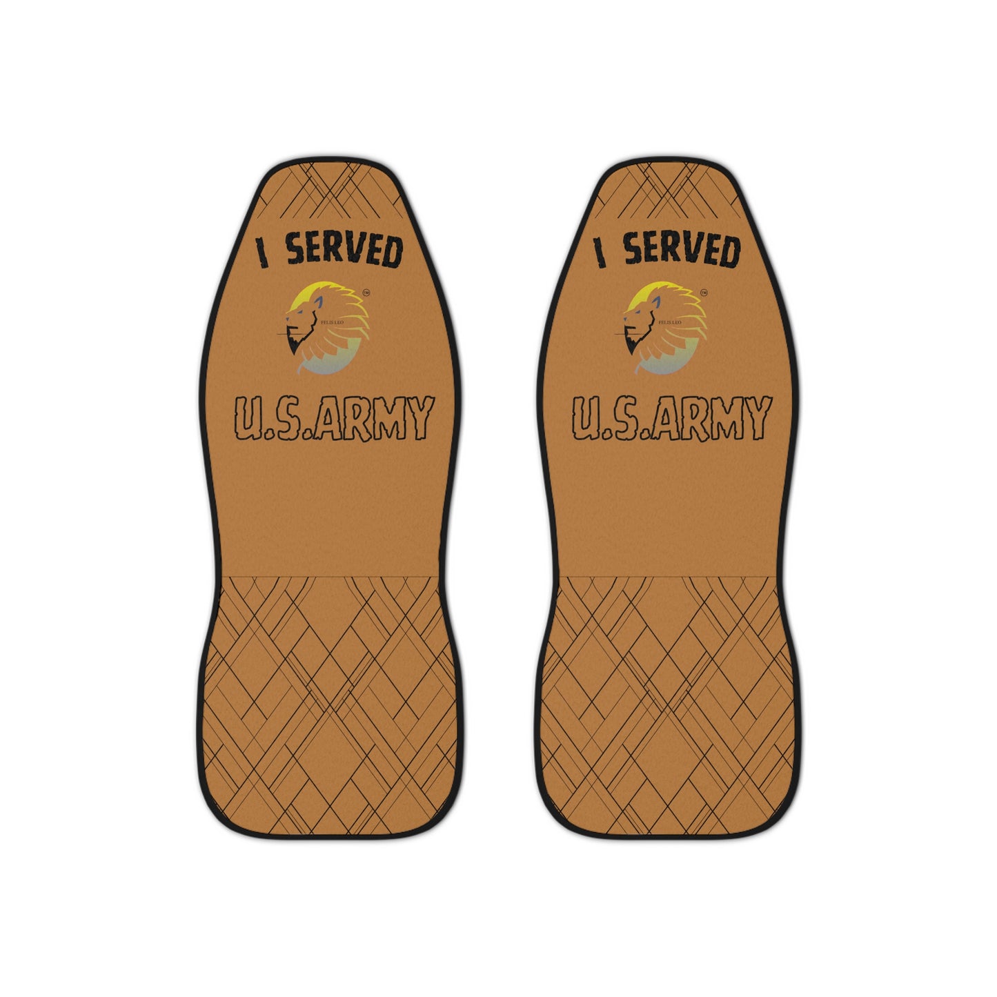 Car Seat Covers - I Served USARMY