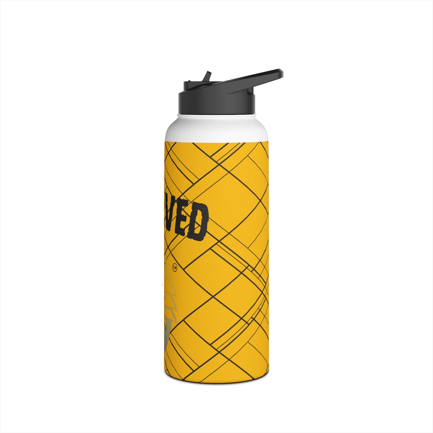 Stainless Steel Water Bottle, Standard Lid - I Served