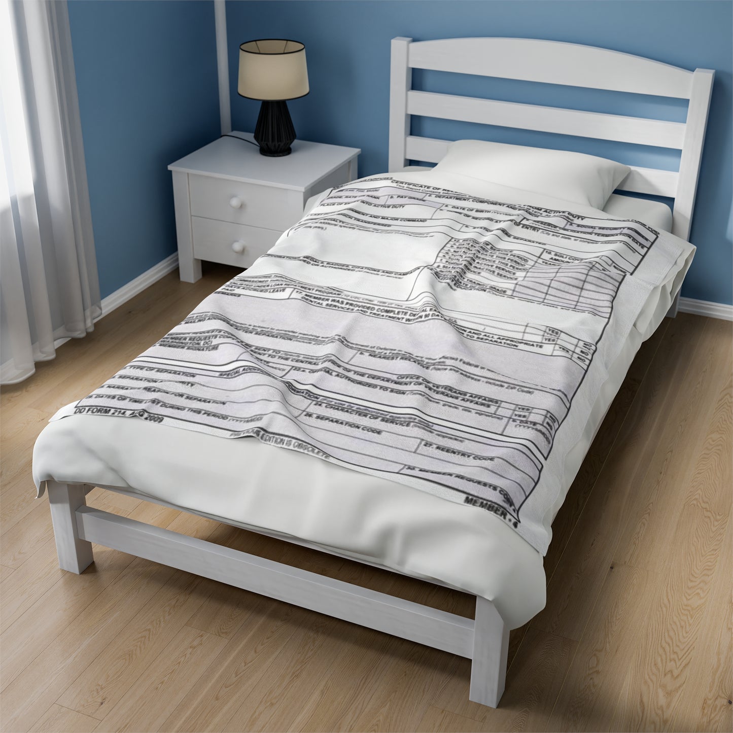 Velveteen Plush DD214 Blanket