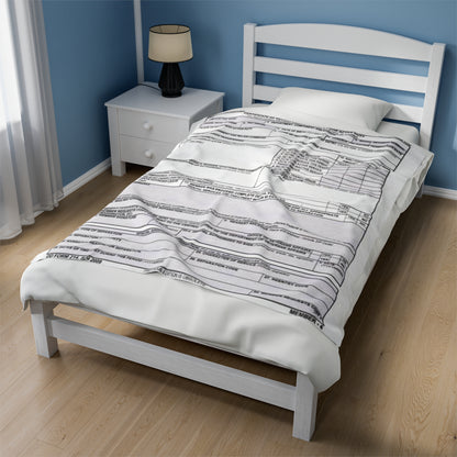 Velveteen Plush DD214 Blanket