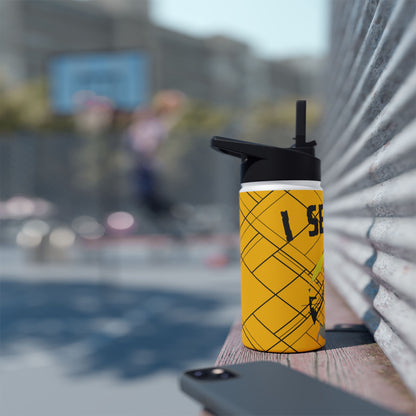 Stainless Steel Water Bottle, Standard Lid - I Served