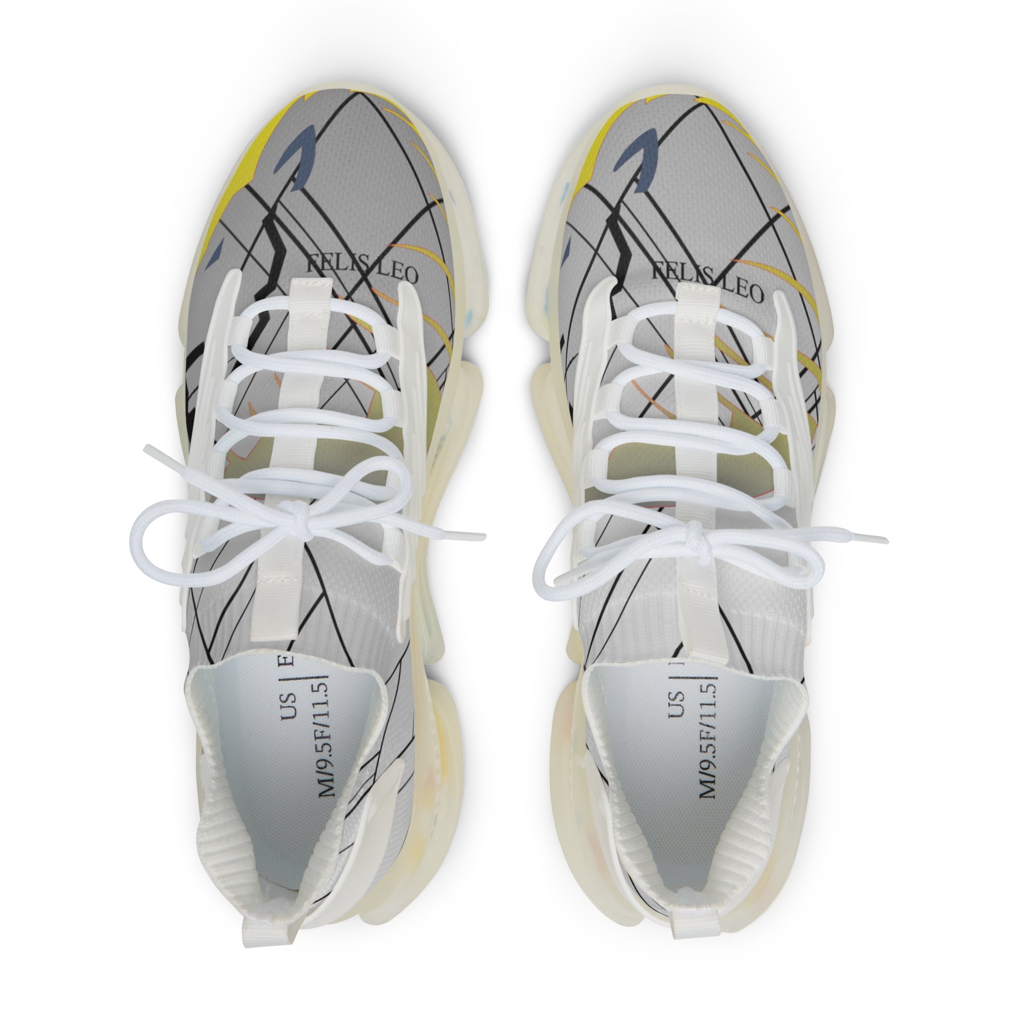 Mesh Sneakers - cross hatch black fade – Felis Leo!