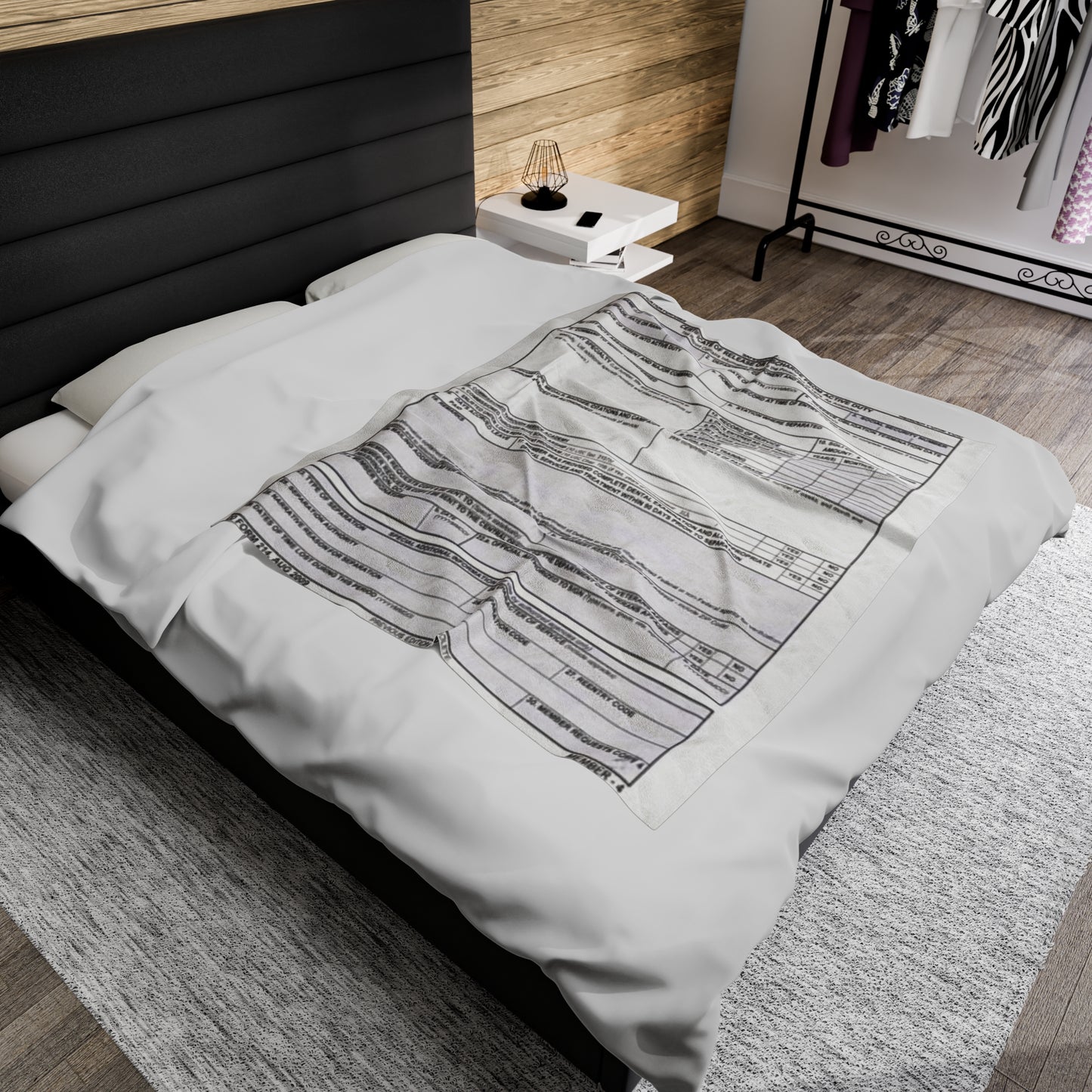 Velveteen Plush DD214 Blanket