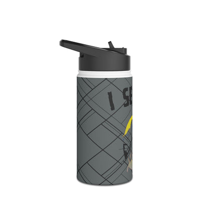Stainless Steel Water Bottle, Standard Lid - I Served