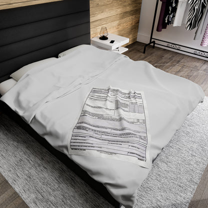 Velveteen Plush DD214 Blanket