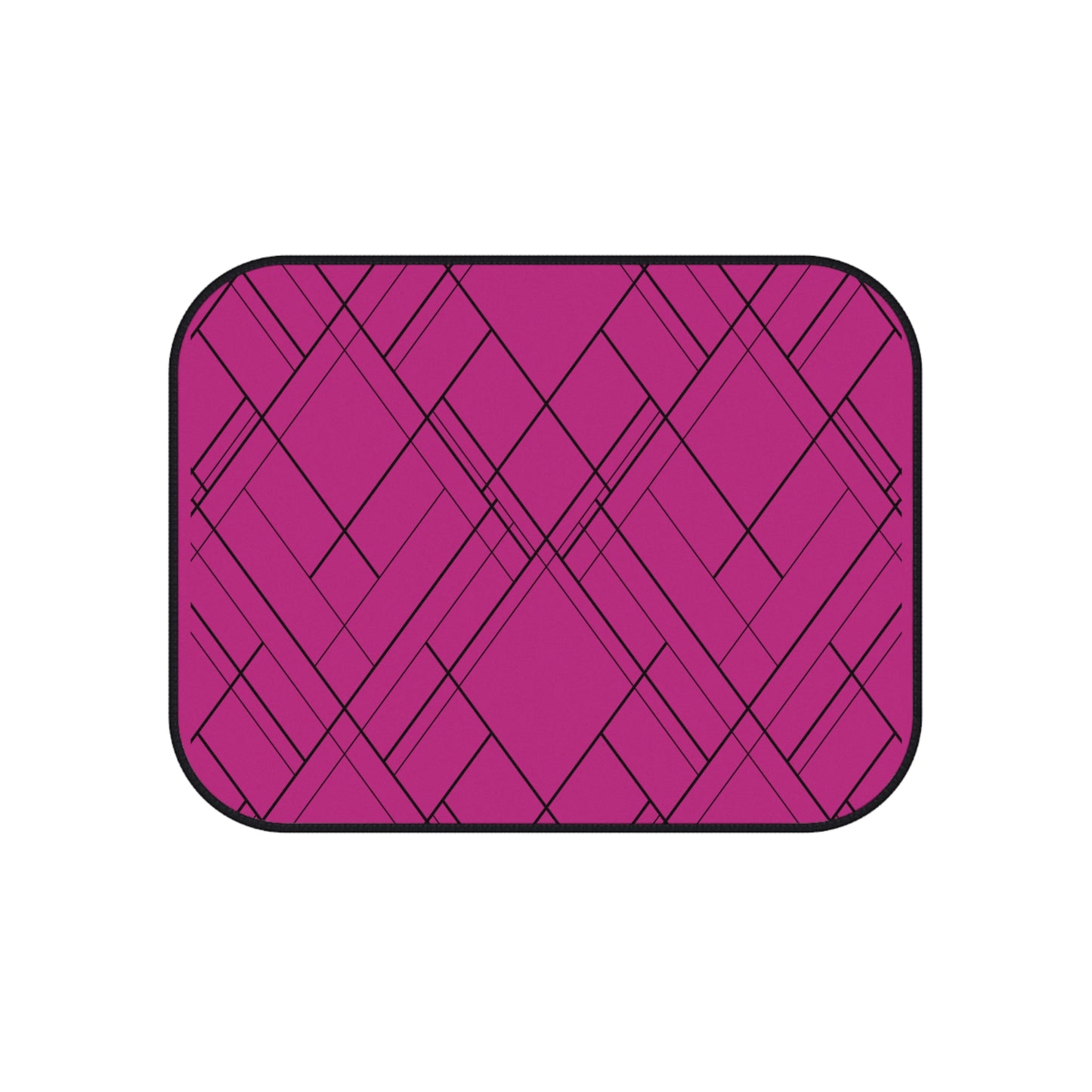 Car Mats (Set of 4)- I Served, pink