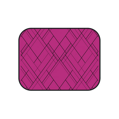 Car Mats (Set of 4)- I Served, pink